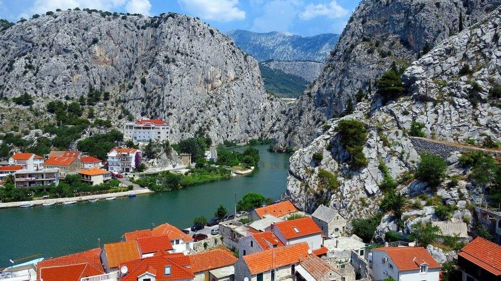 Omiš - Chorvatsko